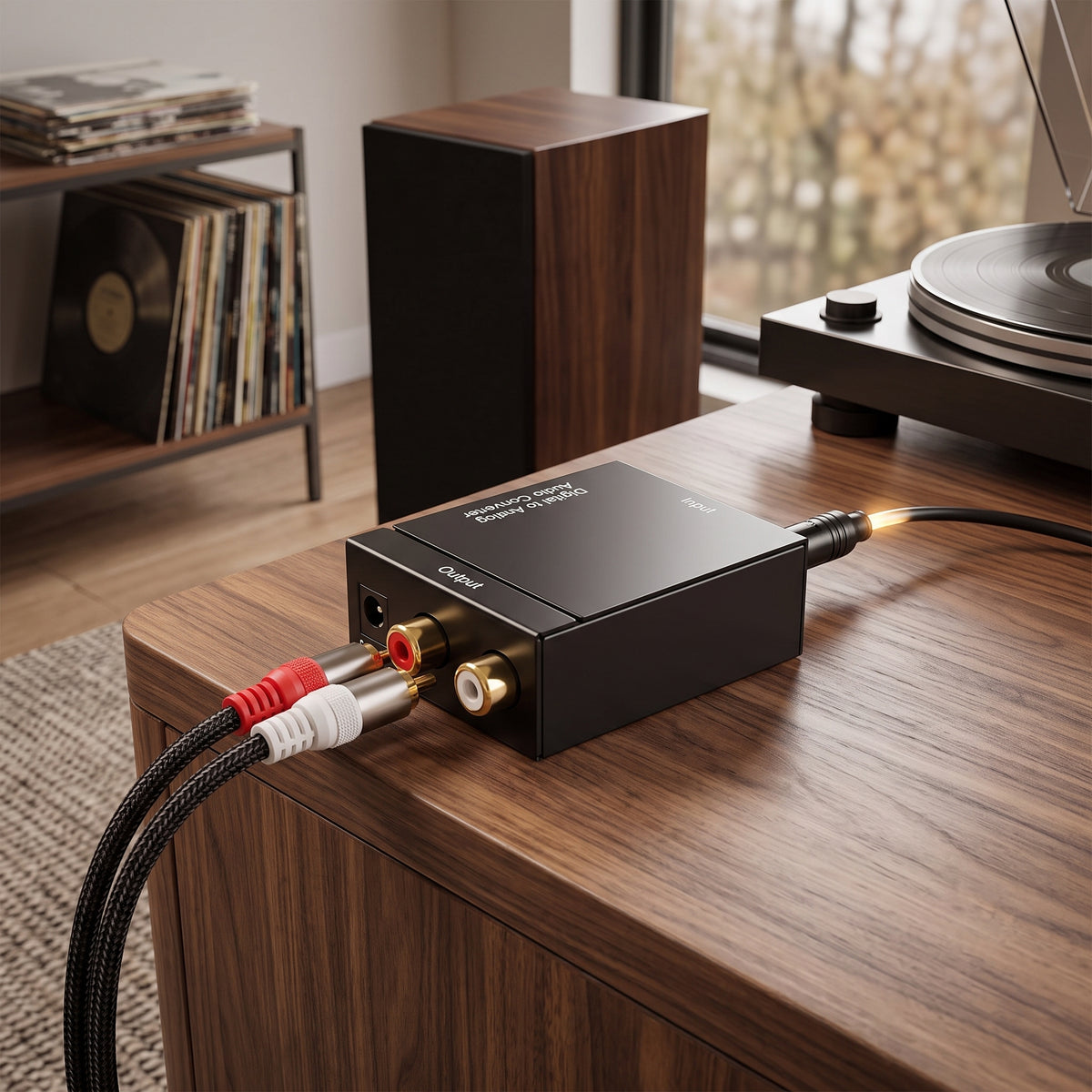 Convertidor Audio Digital Optico A Rca Analogico