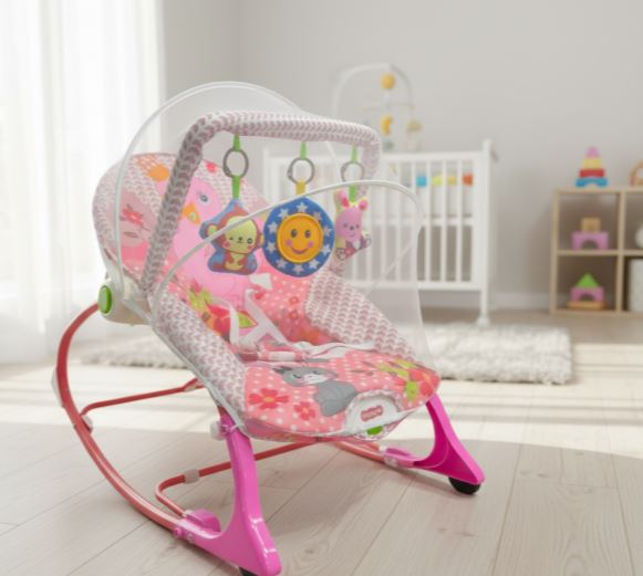 Silla Vibradora Mecedora Musical Niña Niños Baby Rocker
