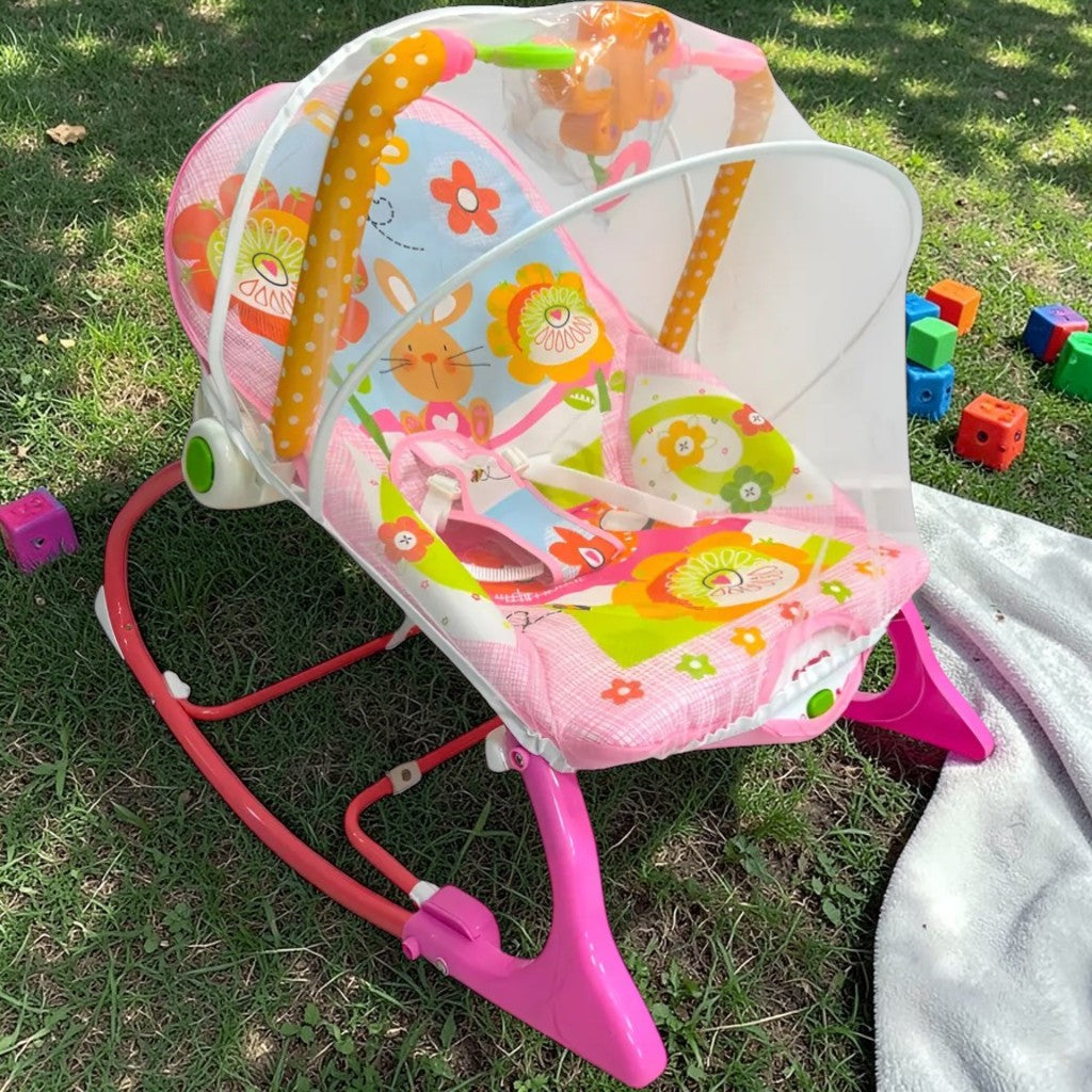 Silla Vibradora Mecedora Musical Niña Niños Baby Rocker