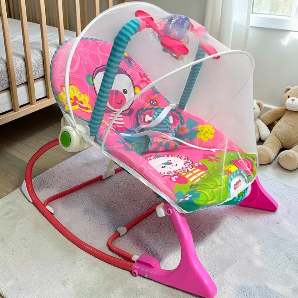Silla Vibradora Mecedora Musical Niña Niños Baby Rocker