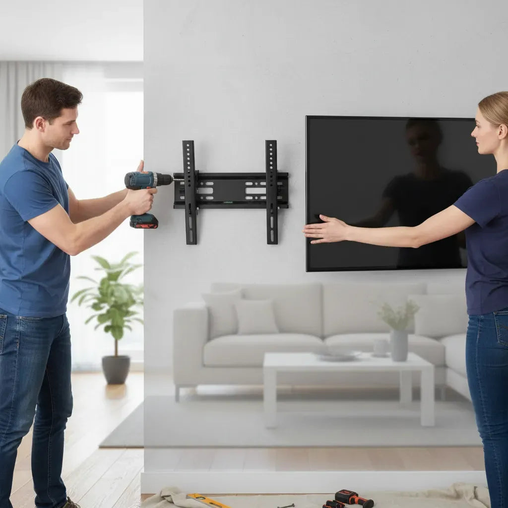 Soporte Fijo Para Tv Desde 14 Hasta 42 Pulgadas Inclinable