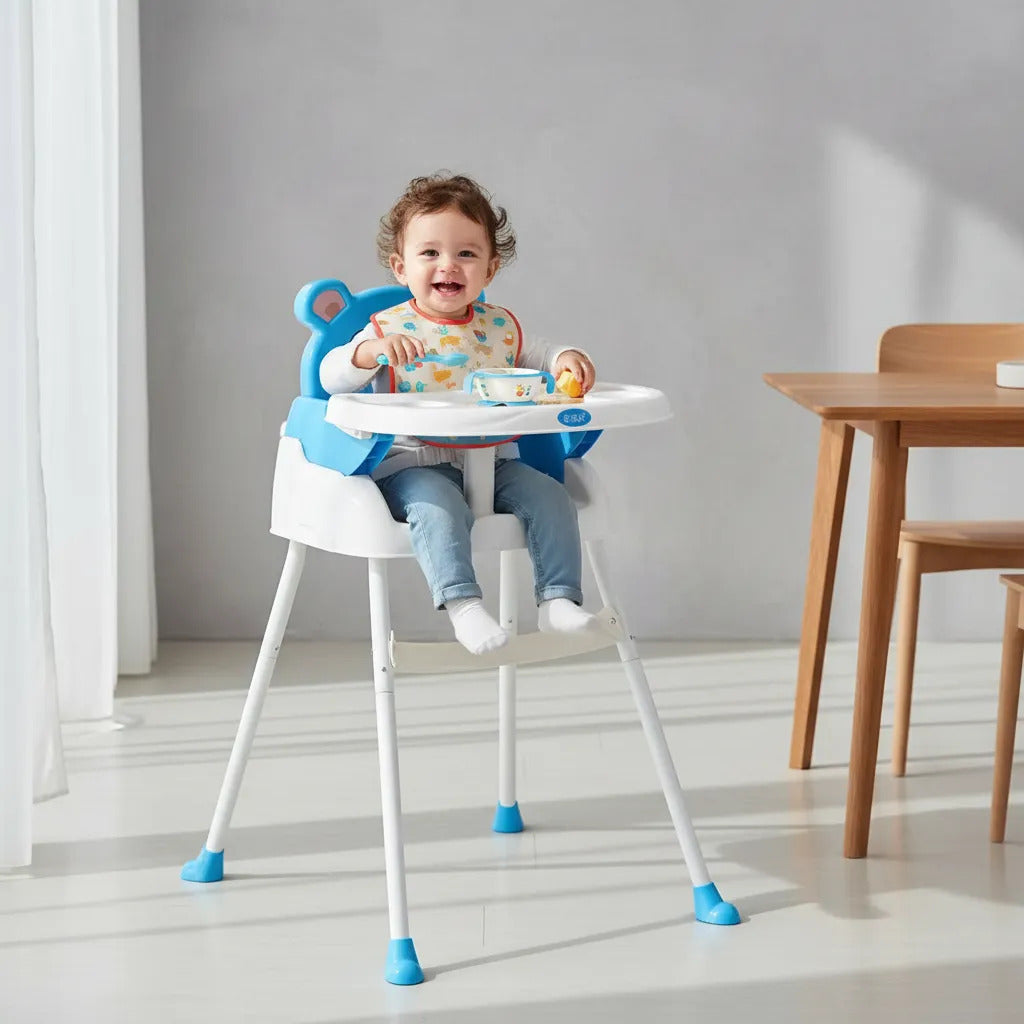 Silla Comedor Para Bebe Portátil Niños Osito