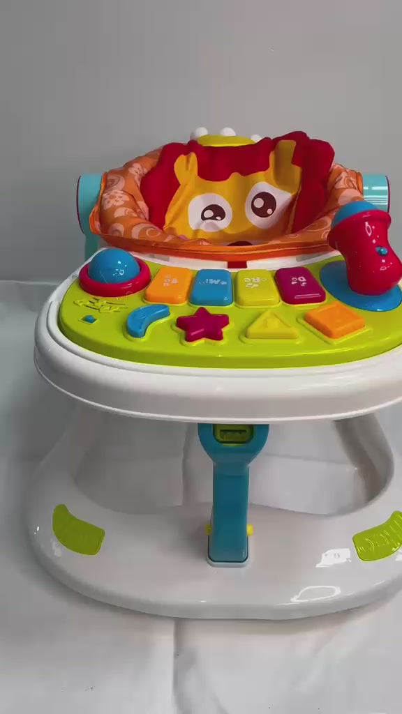 Cargar vídeo: Caminador 4 En 1 Comedor Bebe Andadera Didactico Niño Niña