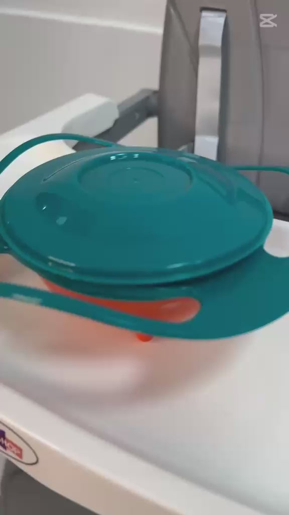 Cargar vídeo: Plato 360 Antiderrame Ovalado Para Bebé